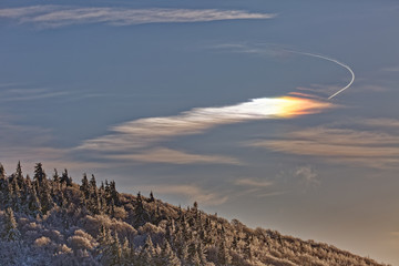 nuage iridescent