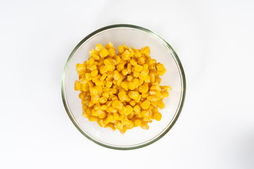 corn on a bowl