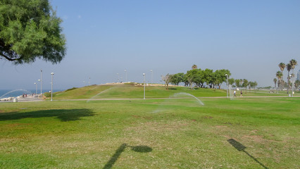 Obraz premium Tel Aviv is a popular city in Israel