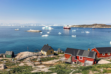 Ilulissat an der Disko-Bucht, Westgrönland © Michael