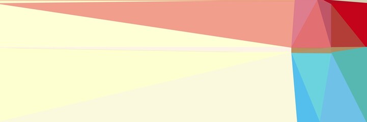 Obraz premium horizontal abstract background with geometric triangles