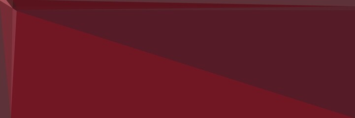 Obraz premium horizontal abstract background with geometric triangles