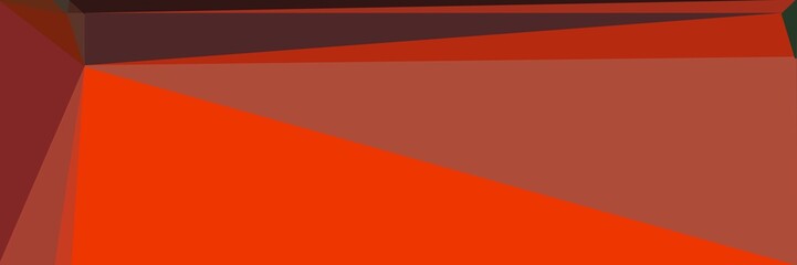 horizontal abstract background with geometric triangles