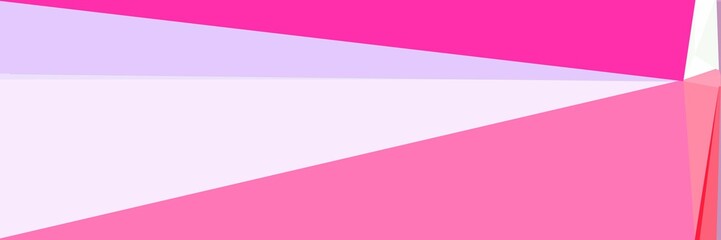 Fototapeta premium horizontal abstract background with geometric triangles