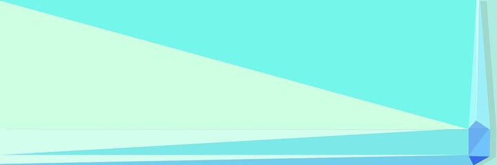 Fototapeta premium horizontal abstract background with geometric triangles