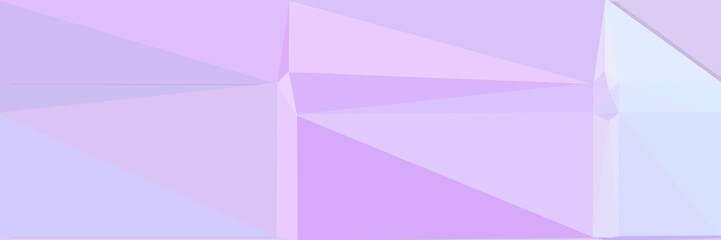 Fototapeta premium horizontal abstract background with geometric triangles