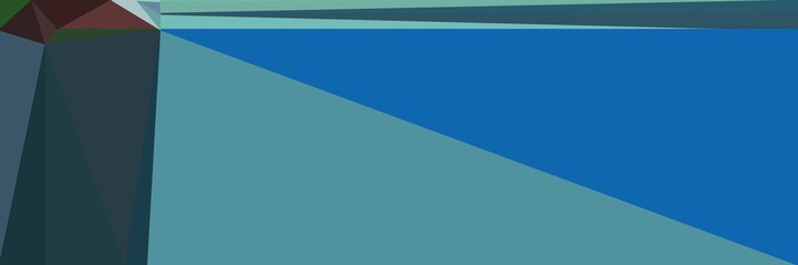 Obraz premium horizontal abstract background with geometric triangles