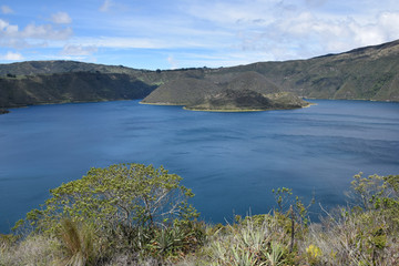Lagune mit Inseln - Südamerika