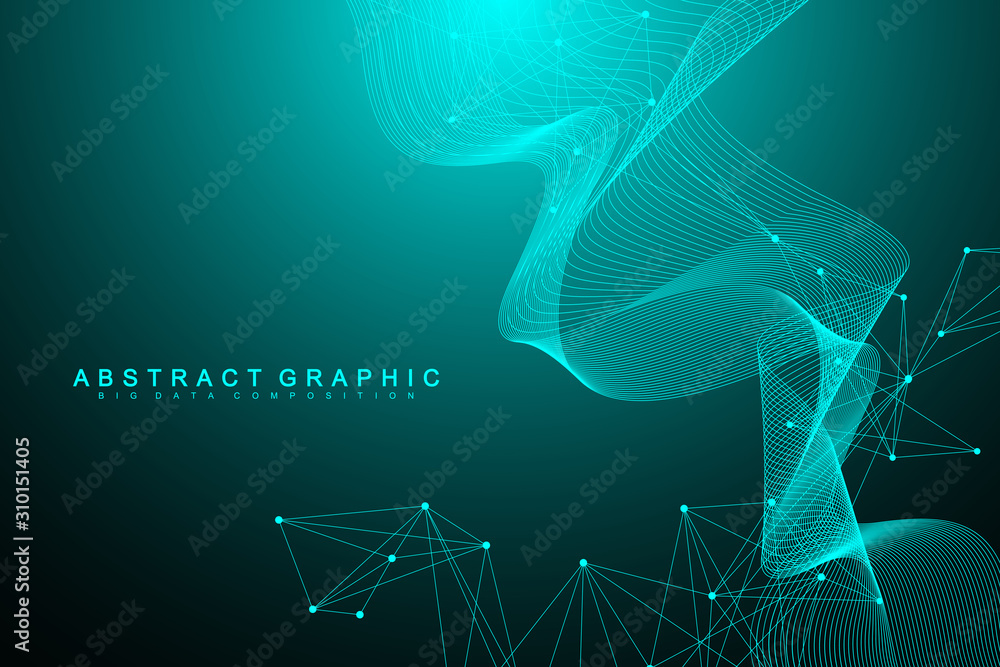Poster Nano technologies abstract background. Cyber technology concept. Artificial Intelligence, virtual reality, bionics, robotics, global network, microprocessor, nano robots. Vector illustration, banner