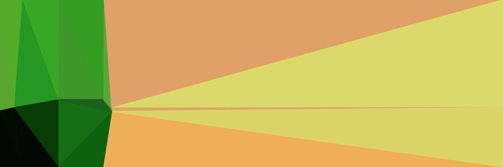 Fototapeta premium abstract horizontal background with geometric triangles