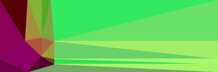 abstract horizontal background with geometric triangles