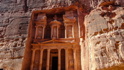 Petra is an ancient city in Jordan