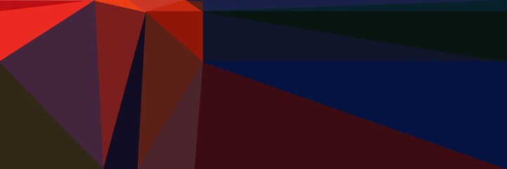 Fototapeta premium abstract horizontal background with geometric triangles