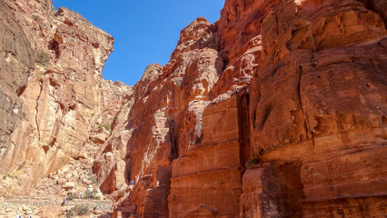 Petra is an ancient city in Jordan