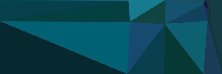 Obraz premium abstract horizontal background with geometric triangles