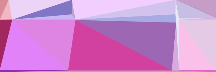 Obraz premium abstract horizontal background with geometric triangles