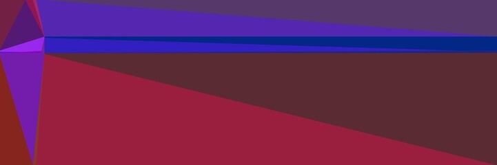 Fototapeta premium abstract horizontal background with geometric triangles