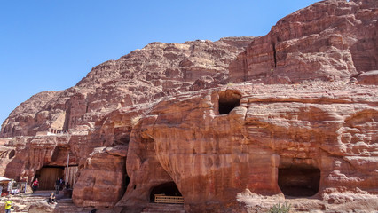 Petra is an ancient city in Jordan