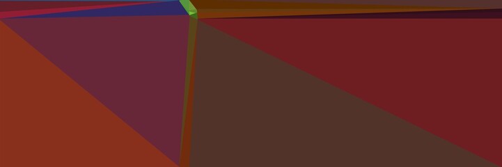 Fototapeta premium abstract horizontal background with geometric triangles