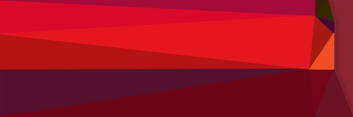 Obraz premium abstract horizontal background with geometric triangles