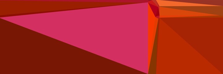 abstract horizontal background with geometric triangles