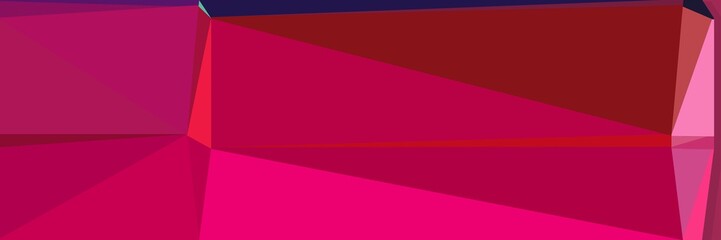 Fototapeta premium abstract horizontal background with geometric triangles