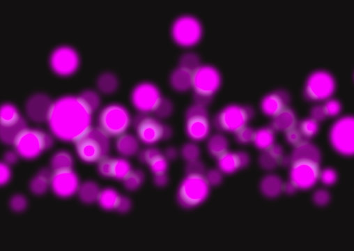 Rose particles in black. Background for design