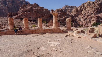 Petra is an ancient city in Jordan