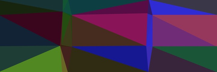 Obraz premium abstract horizontal colorful geometric background