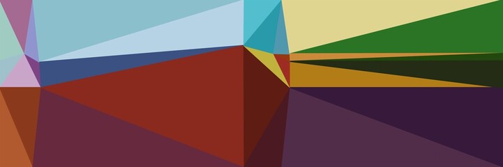abstract horizontal colorful geometric background