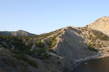 river in the mountains