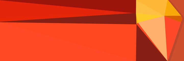 abstract horizontal colorful geometric background