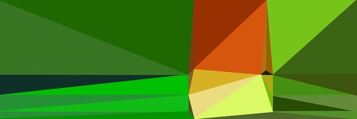 abstract horizontal colorful geometric background