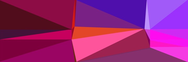 abstract horizontal colorful geometric background