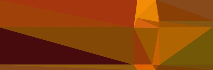 abstract horizontal colorful geometric background