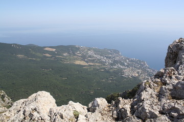 view of santorini greece