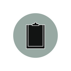 folder shaped icon vector on white background