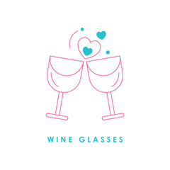 wine glasses
