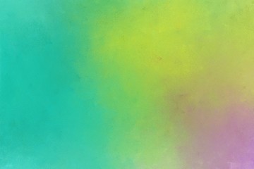 brush painted background with dark khaki, light sea green and medium sea green