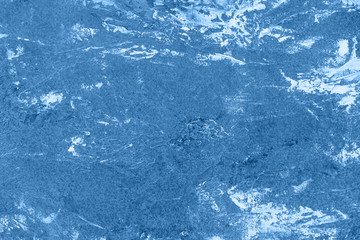 Classic blue 2020. Gradient color palette. Stone wall Grey background. Marble texture background pattern.