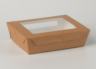 Eco-friendly disposable cardboard packaging for food, drinks