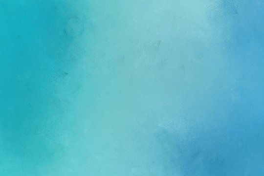 brush painted background texture with medium turquoise, light sea green and sky blue