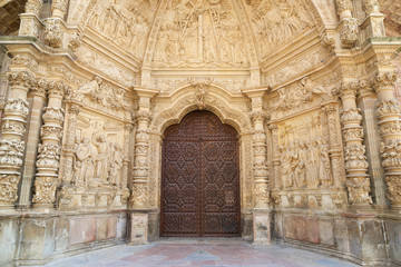Fototapeta na wymiar Astorga Cathedral view