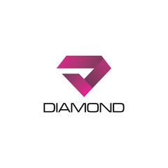 Diamond logo icon design inspiration vector illustration