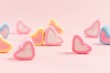 A close-up of colorful and delicious candy