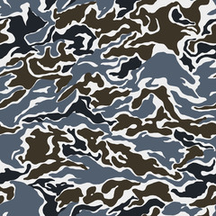 Background illustration of a military camouflage mixed colors.Texture or background