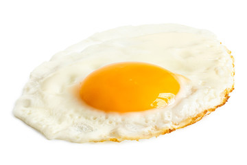 Single fried egg.