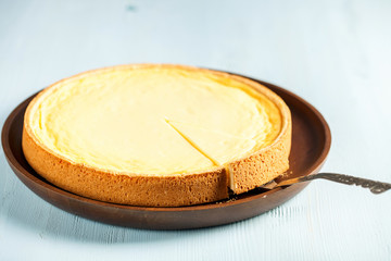 homemade cheesecake
