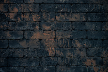 Brick wall background.