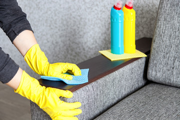 Spring cleaning concept